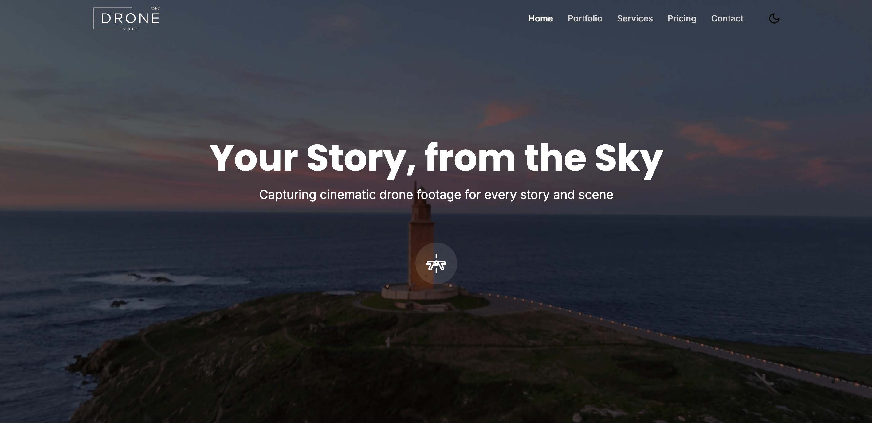 Drone Venture website